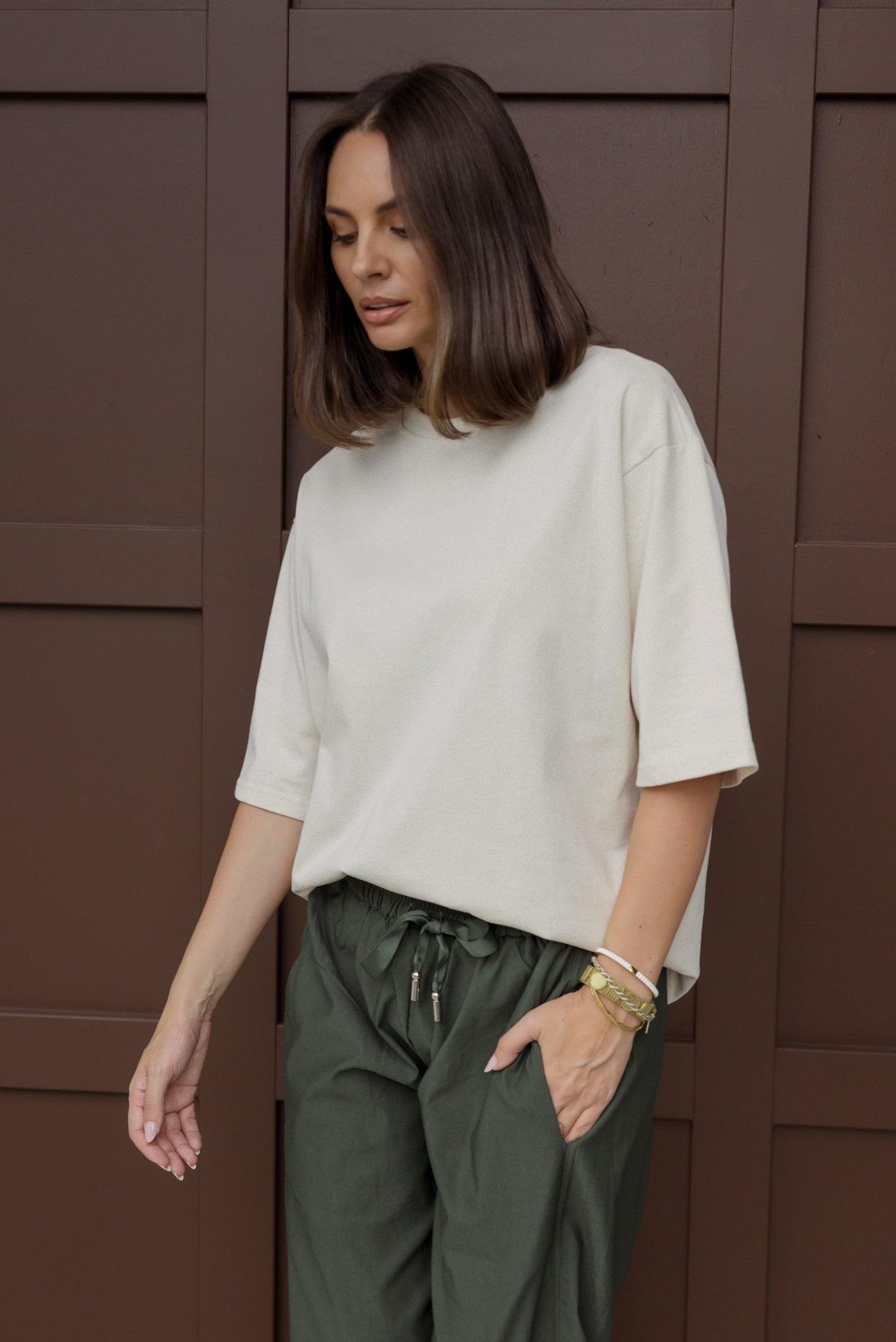 ZURI T-Shirt Oat