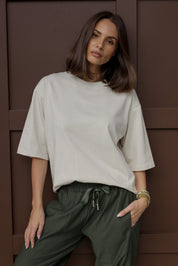 ZURI T-Shirt Oat