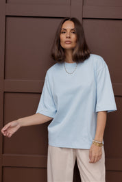 ZURI T-Shirt Light Blue