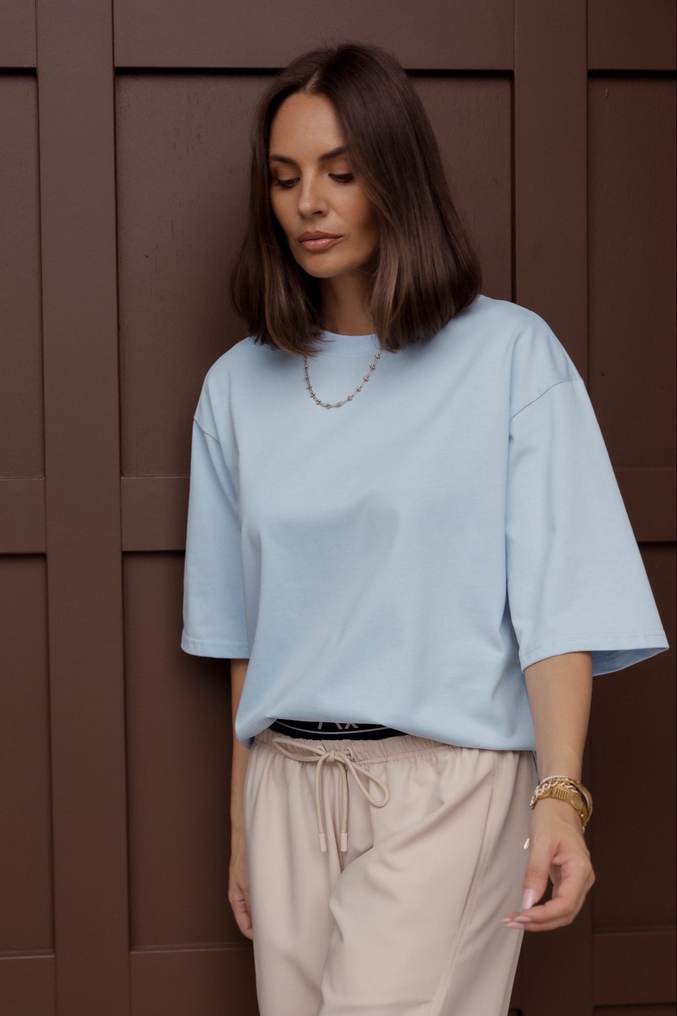 ZURI T-Shirt Light Blue