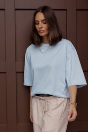 ZURI T-Shirt Light Blue