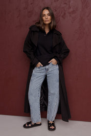 HENLEY Jumper Black