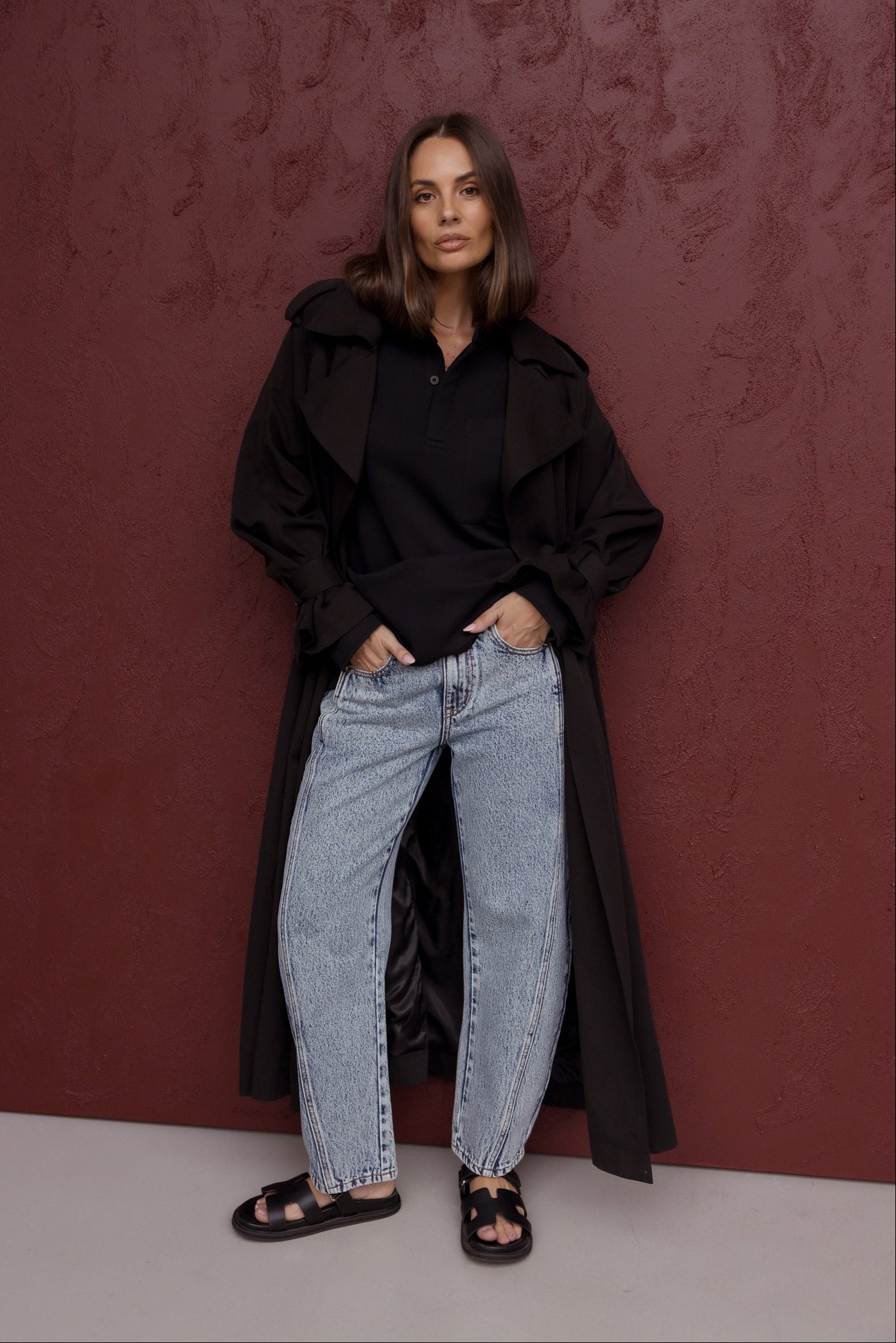 SALTY Jeans Acid Wash Denim