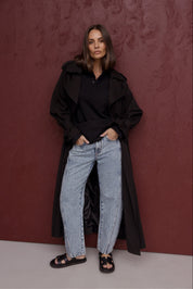 SALTY Jeans Acid Wash Denim