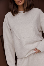 QUINS Jumper Oat