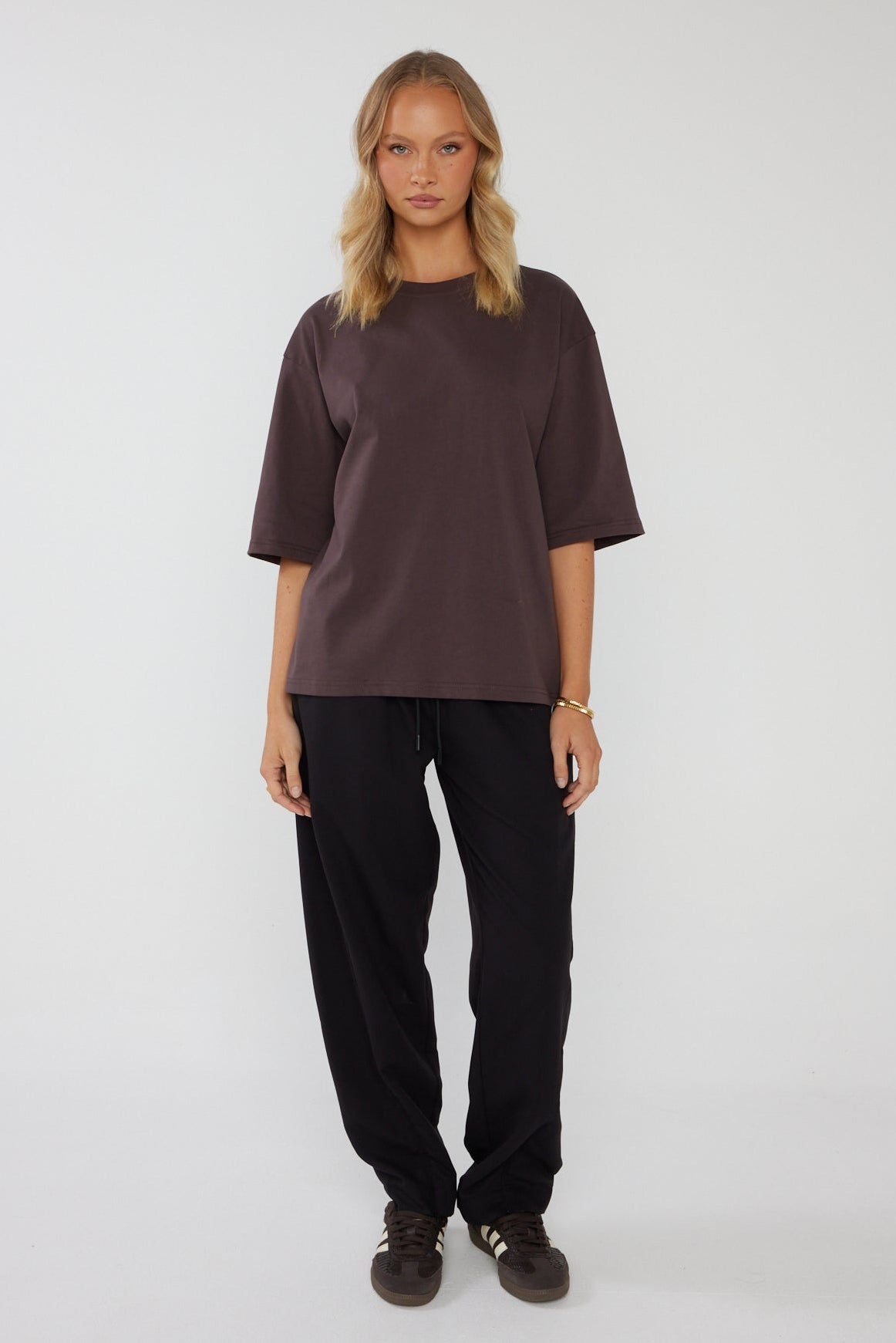 ZURI T-Shirt Dark Cocoa