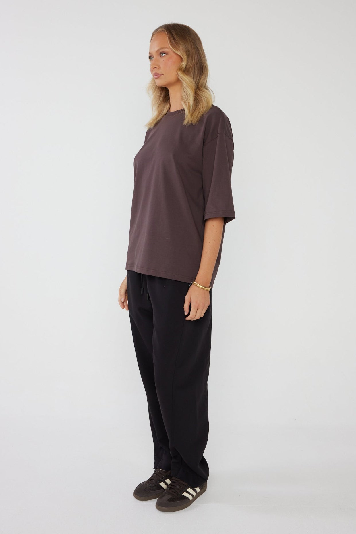 ZURI T-Shirt Dark Cocoa