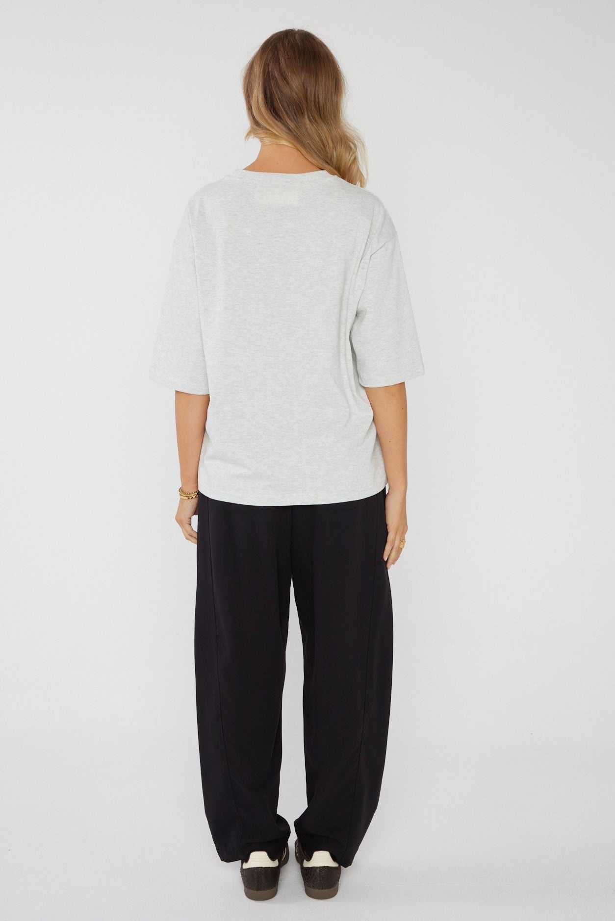 ZURI T-Shirt Grey Marle