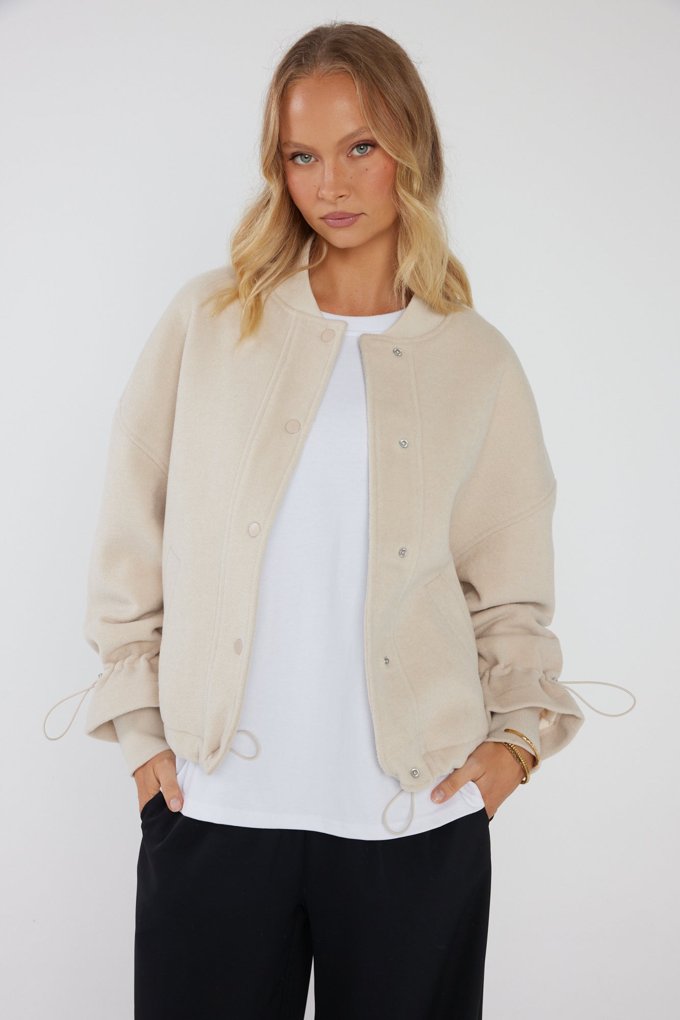 BASIL Jacket Beige