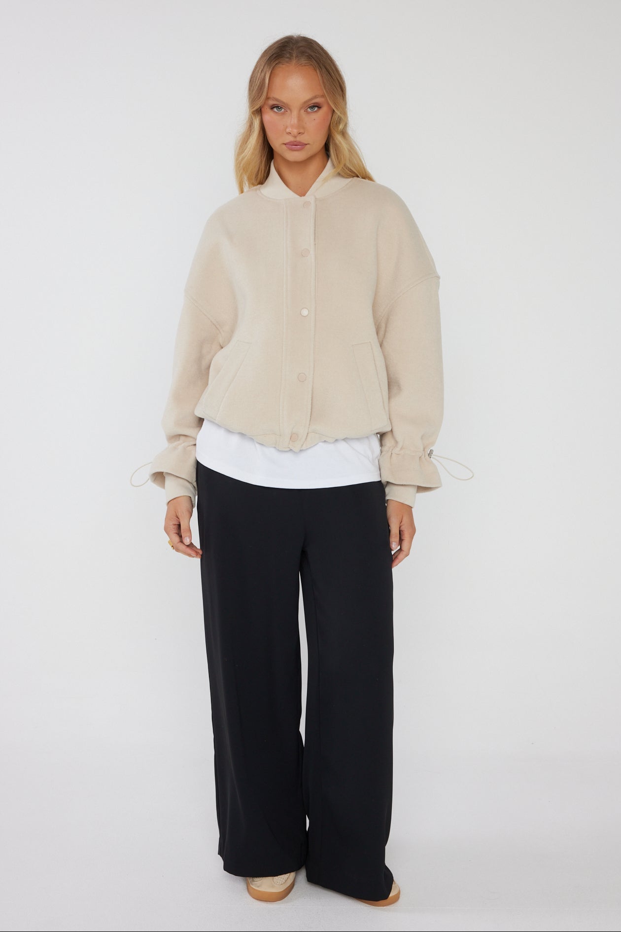 BASIL Jacket Beige