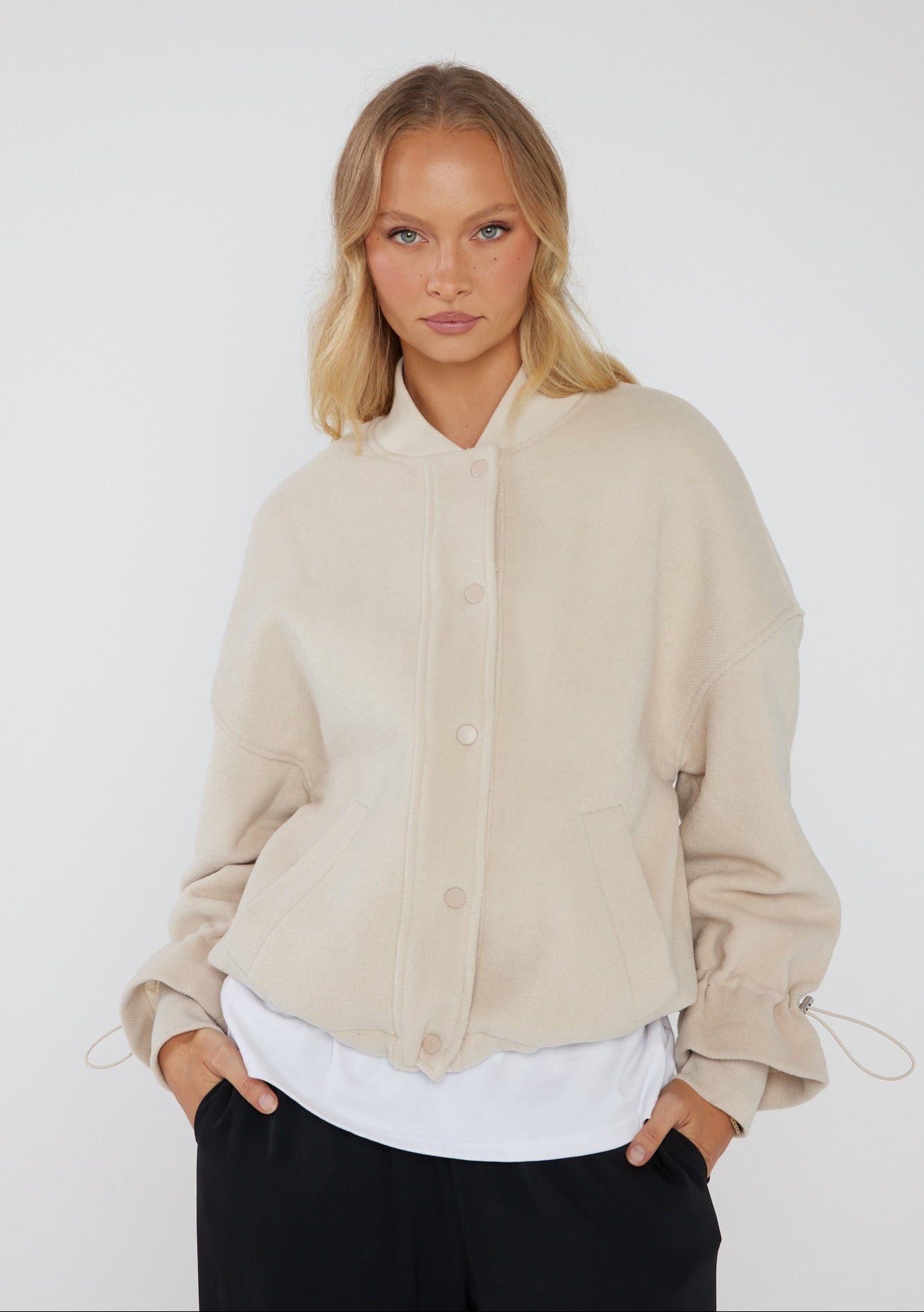 BASIL Jacket Beige