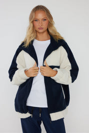 FABIO Jacket Navy/Cream