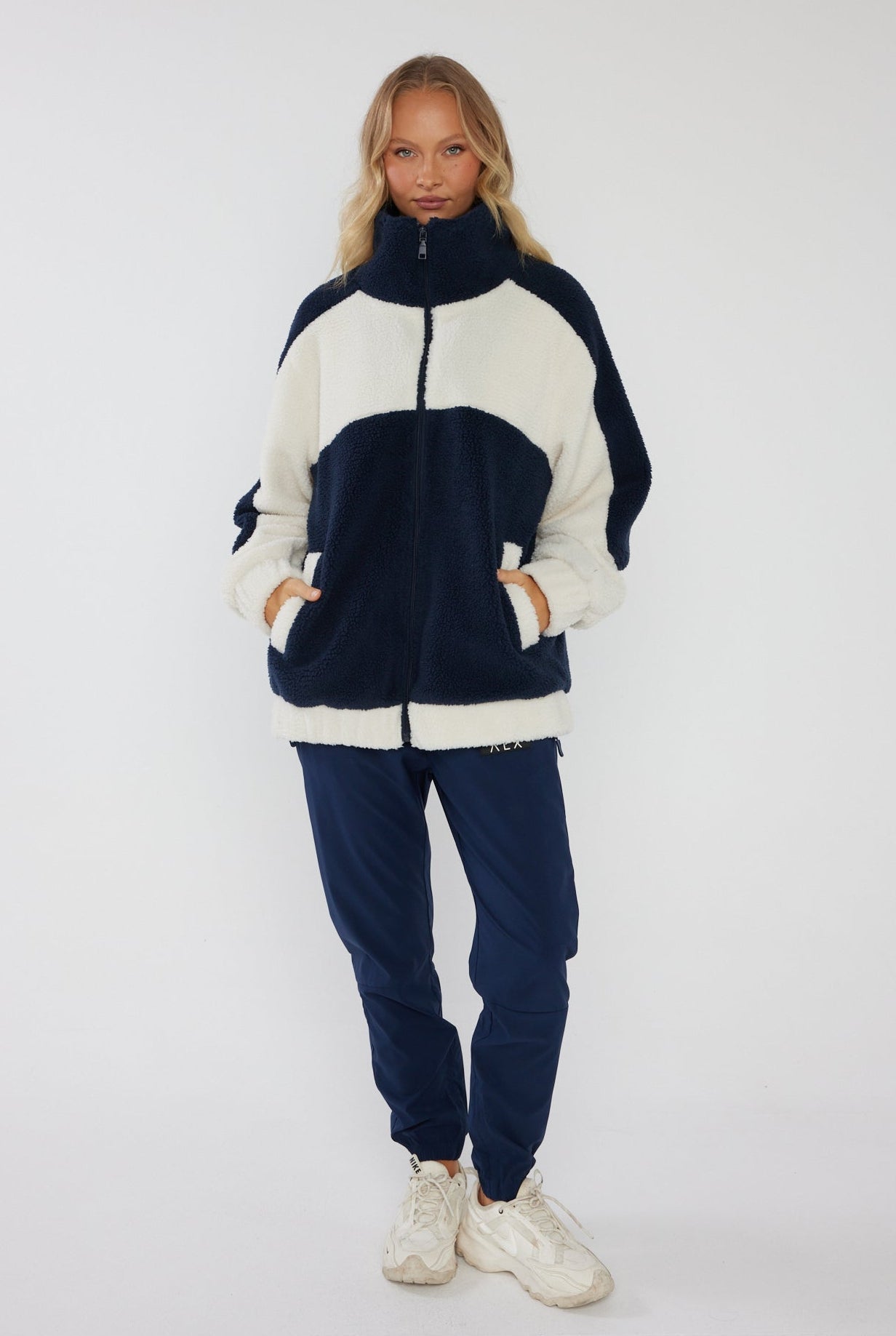 FABIO Jacket Navy/Cream