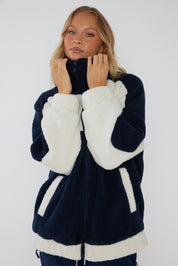 FABIO Jacket Navy/Cream