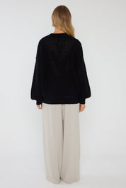 LOAM Knit Jumper Black