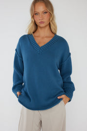 SOLACE Knit Jumper Teal