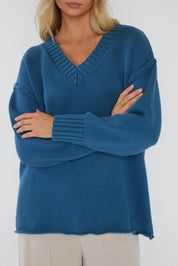 SOLACE Knit Jumper Teal
