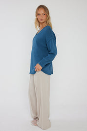 SOLACE Knit Jumper Teal