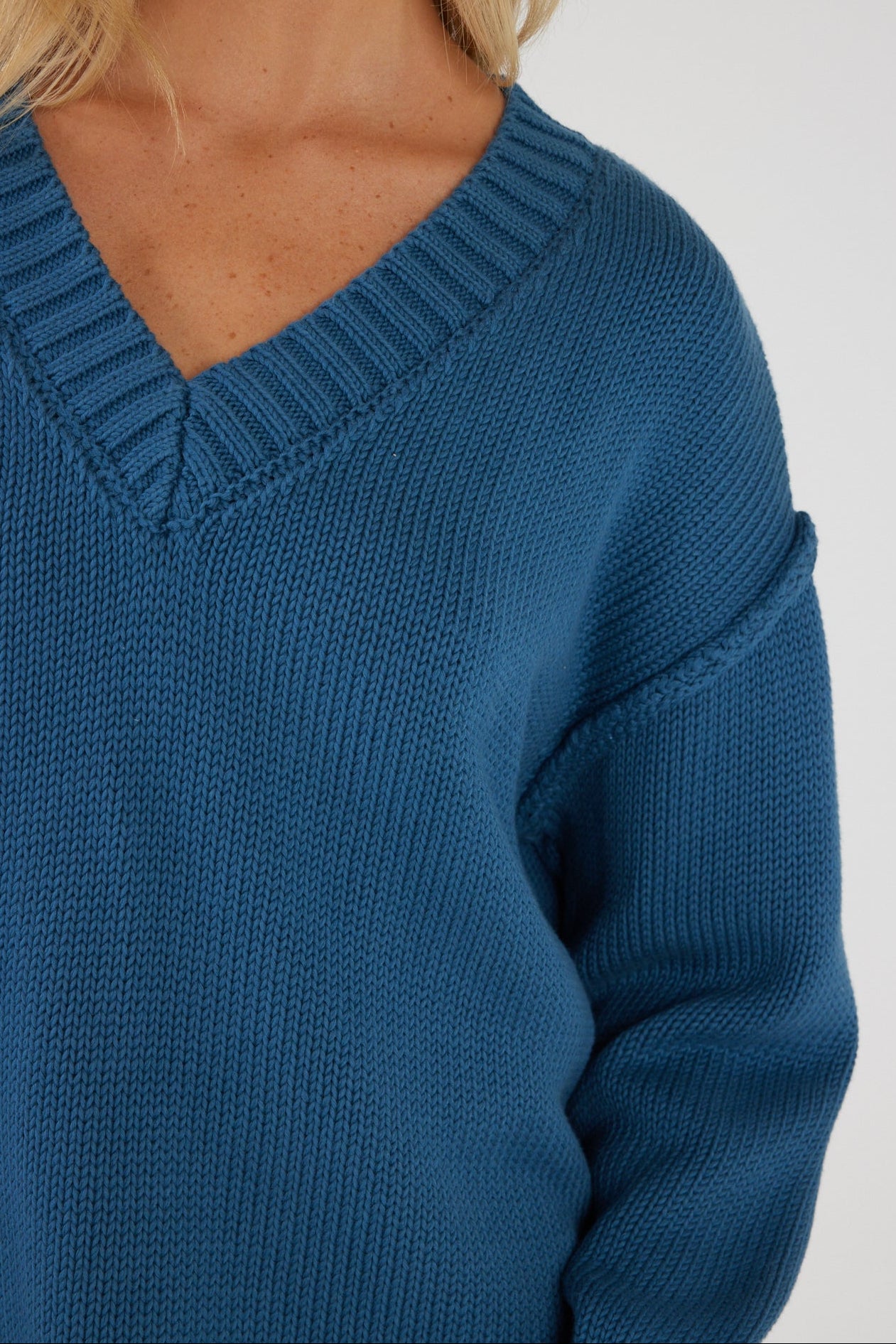 SOLACE Knit Jumper Teal