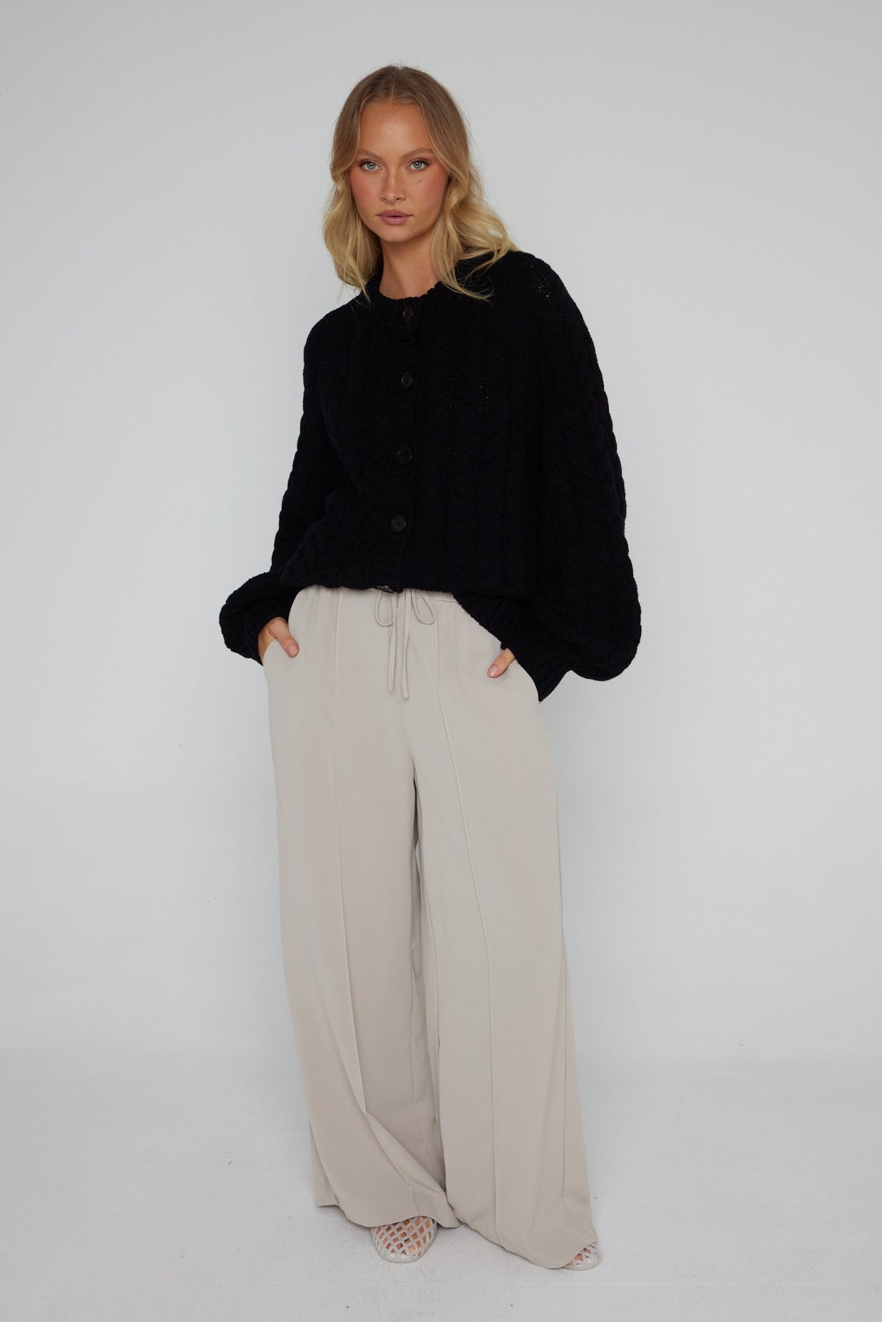 HAVEN Cardigan Black