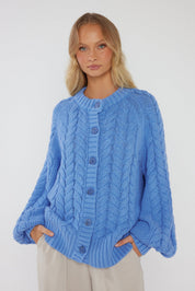 HAVEN Cardigan Blue