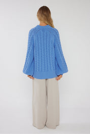 HAVEN Cardigan Blue