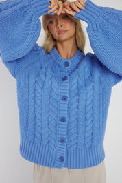 HAVEN Cardigan Blue
