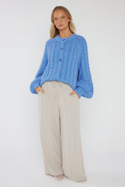 HAVEN Cardigan Blue