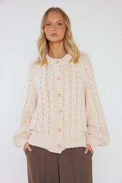 HAVEN Cardigan Beige