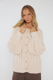 HAVEN Cardigan Beige