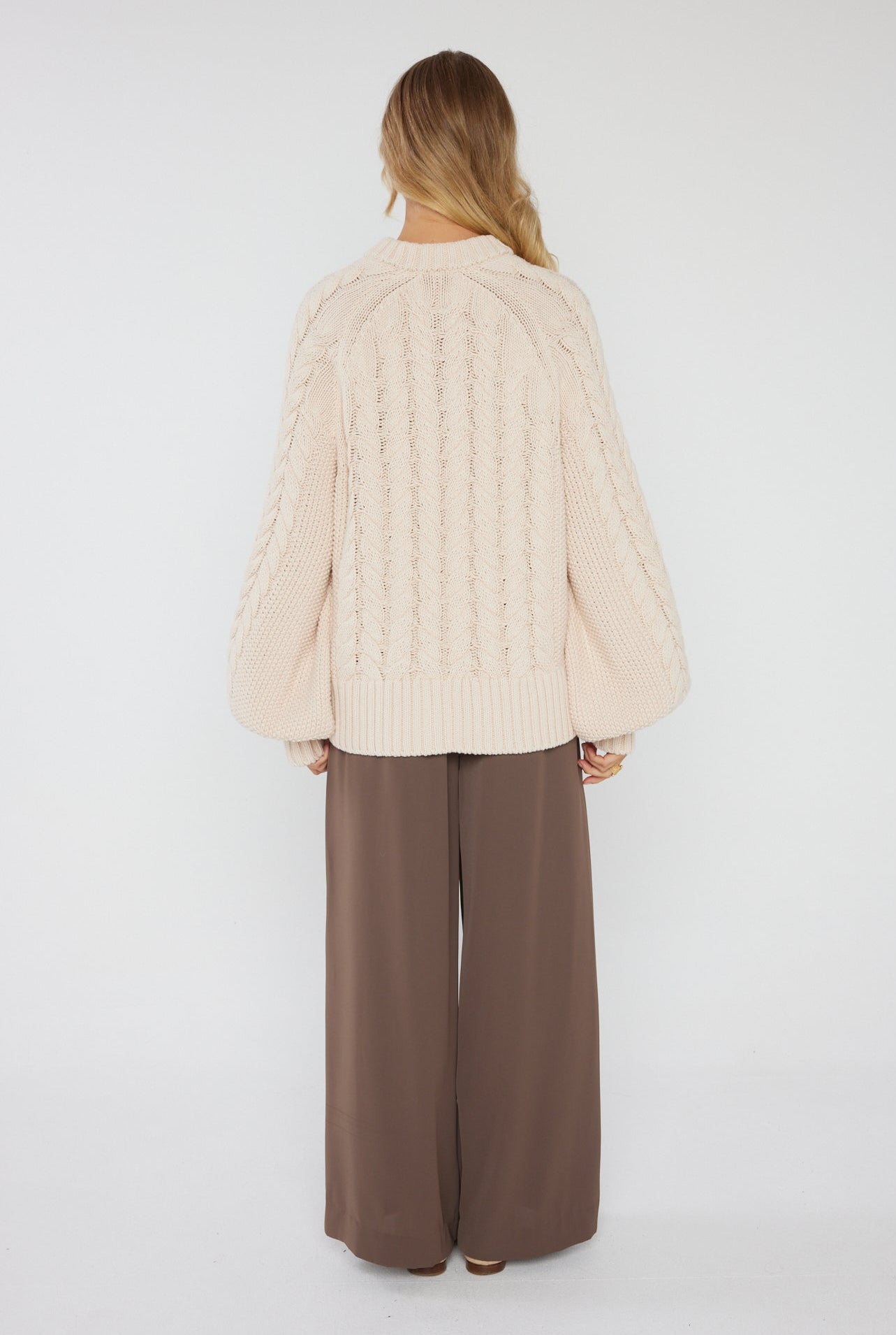 HAVEN Cardigan Beige