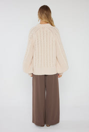 HAVEN Cardigan Beige