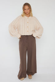 HAVEN Cardigan Beige