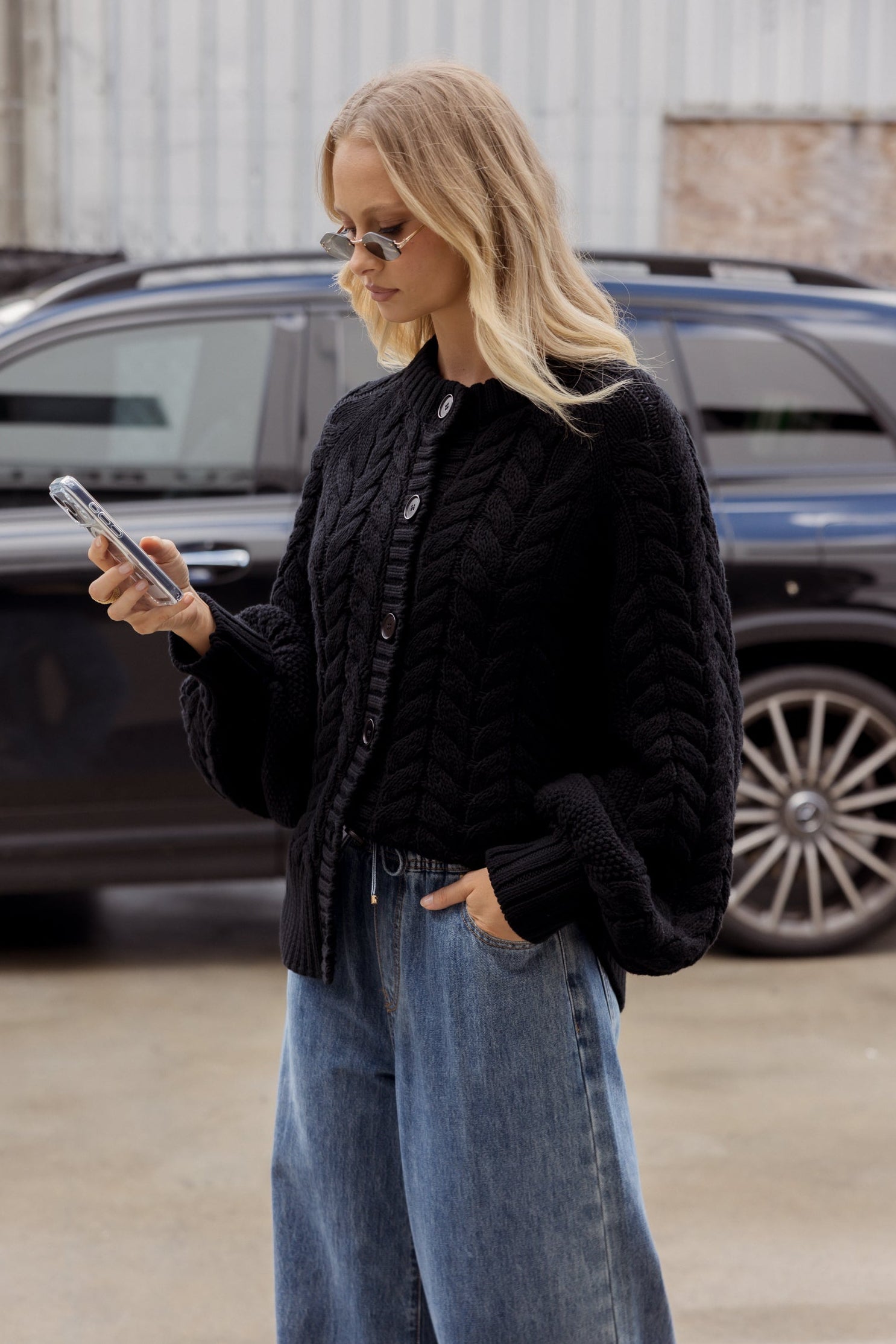 HAVEN Cardigan Black