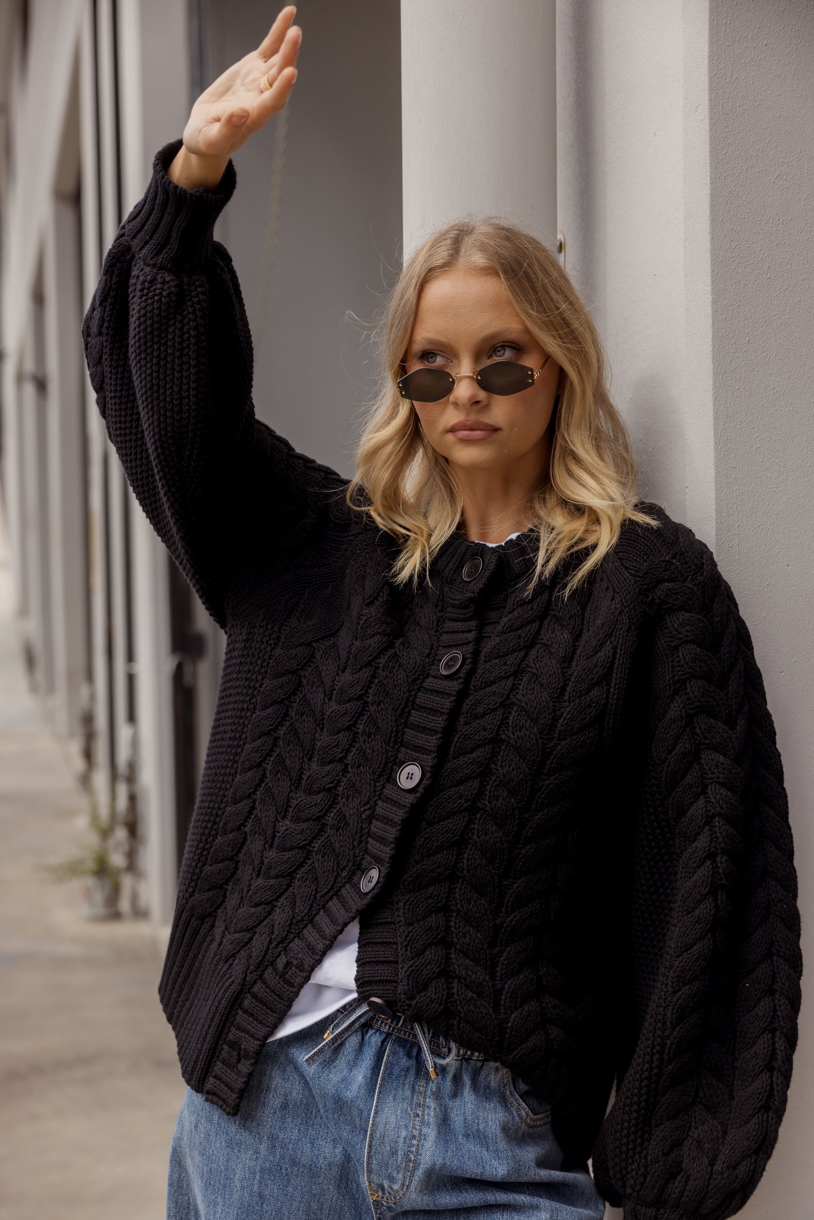 HAVEN Cardigan Black