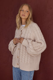 HAVEN Cardigan Beige