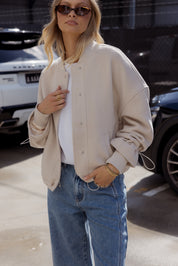 BASIL Jacket Beige