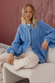 HAVEN Cardigan Blue
