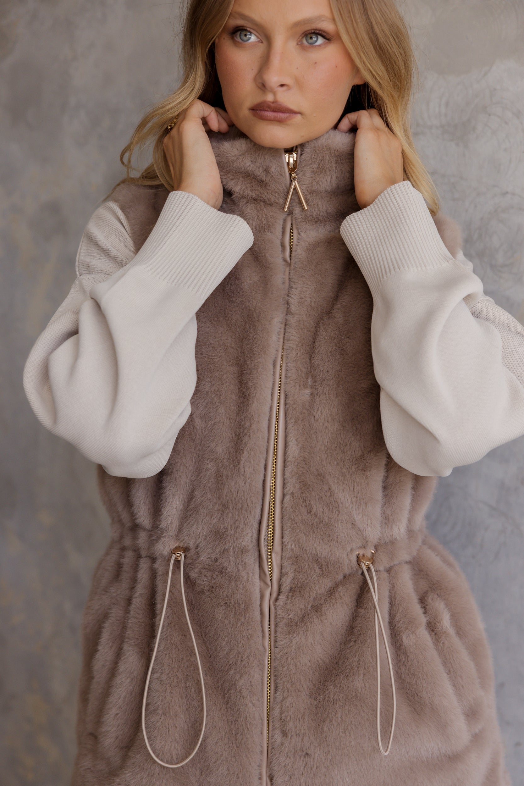 DUKE Faux Vest Coco