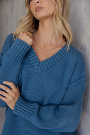 SOLACE Knit Jumper Teal