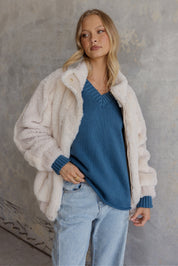 SOLACE Knit Jumper Teal