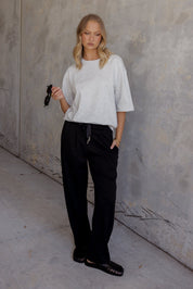 ZURI T-Shirt Grey Marle
