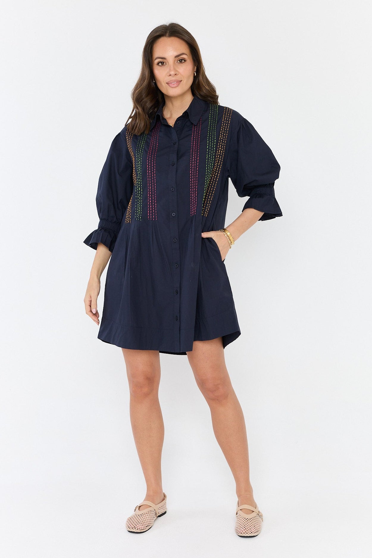 VANTA Mini Dress Navy