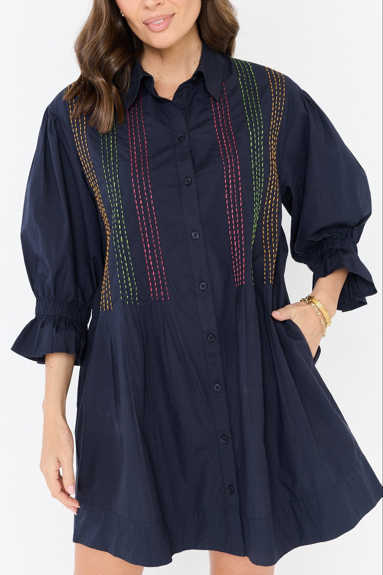 VANTA Mini Dress Navy