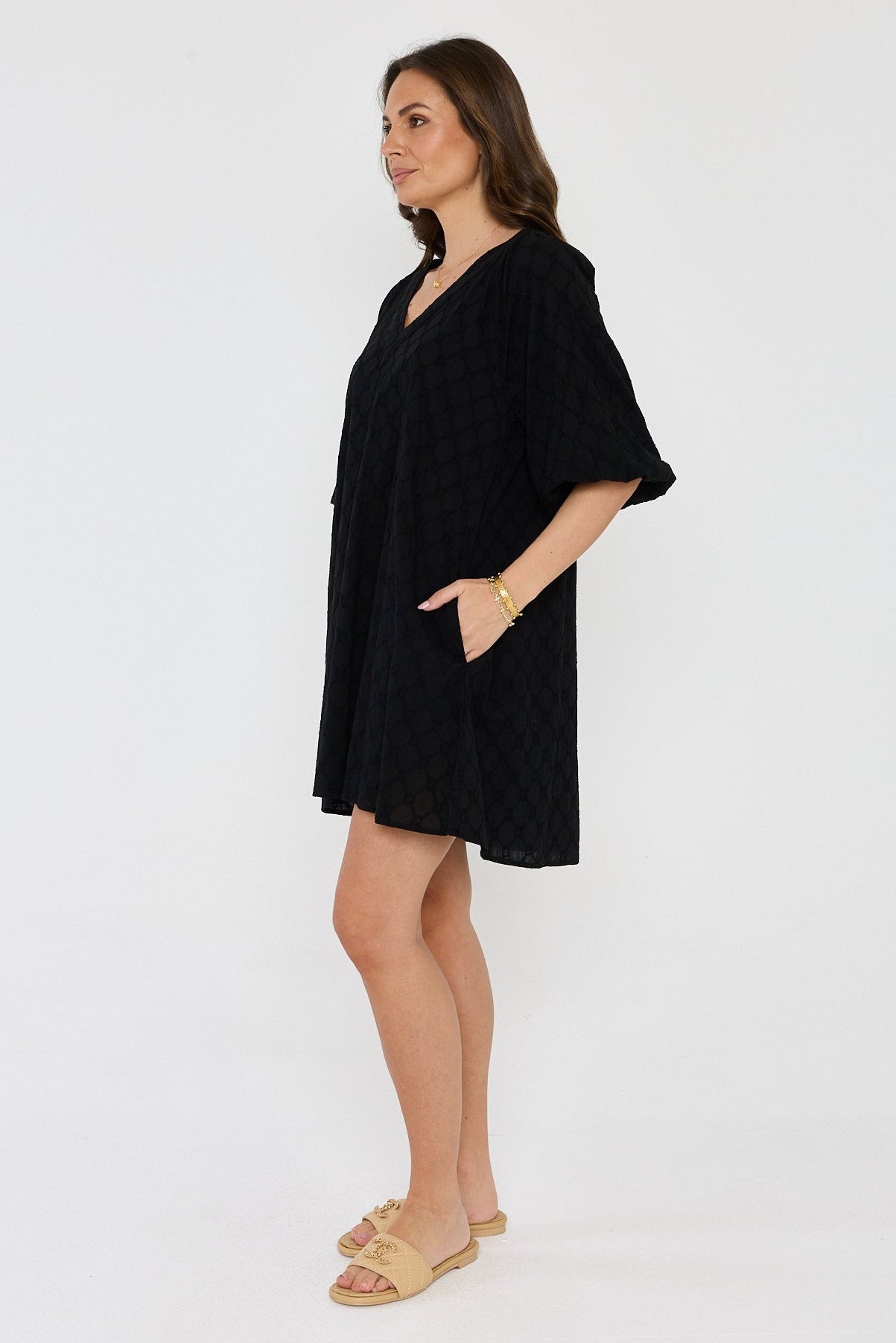 LUMA Mini Dress Black