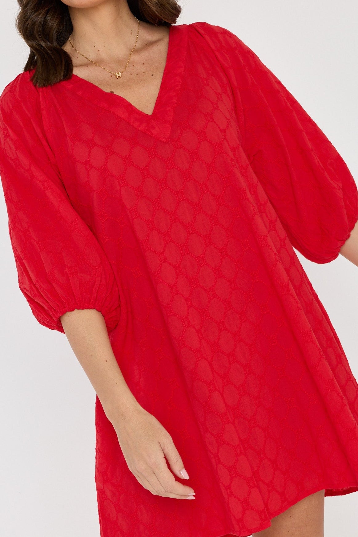 LUMA Mini Dress Red