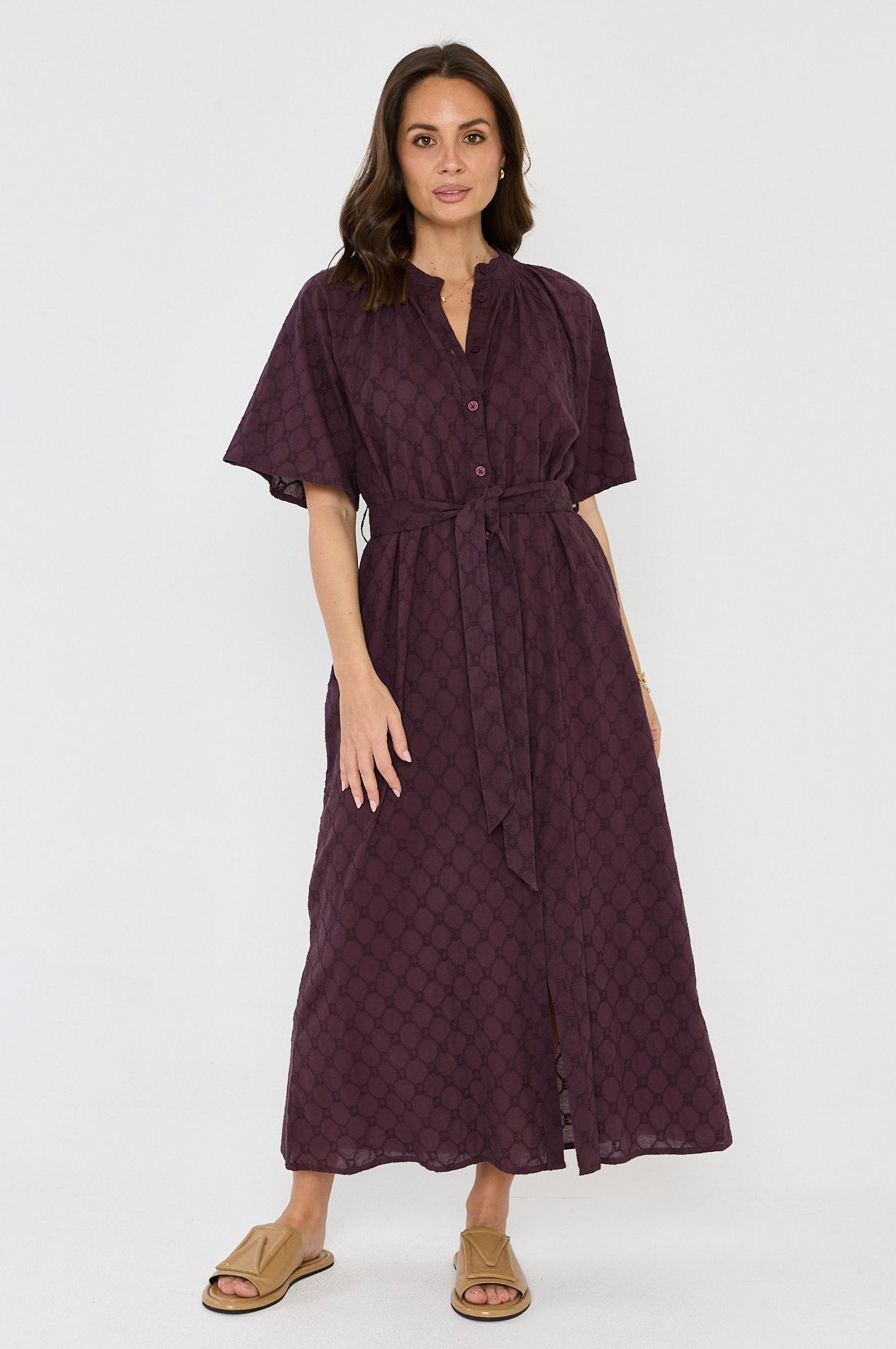 SOVA Maxi Dress Plum