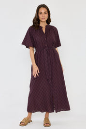 SOVA Maxi Dress Plum