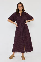 SOVA Maxi Dress Plum