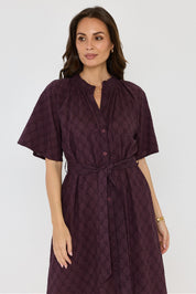 SOVA Maxi Dress Plum